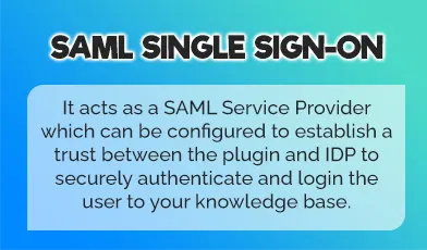 SAML SSO Plugin (Standard)